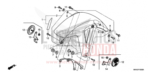 AILE AVANT NC750XDG de 2016
